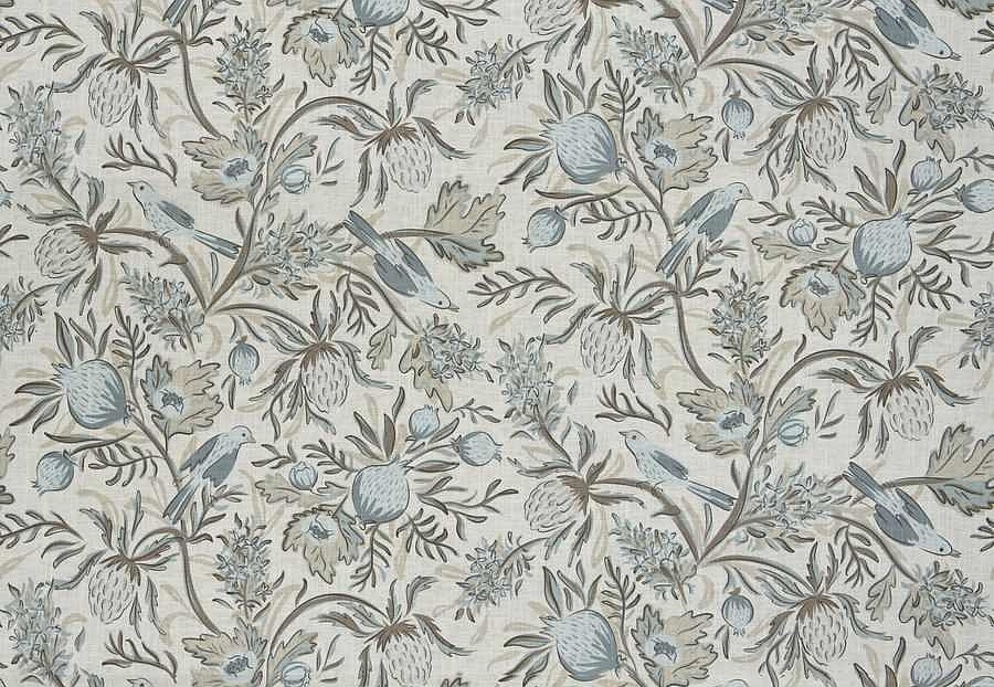 Ткань Fabricut French General Vignettes Indigo Privette/LaMer