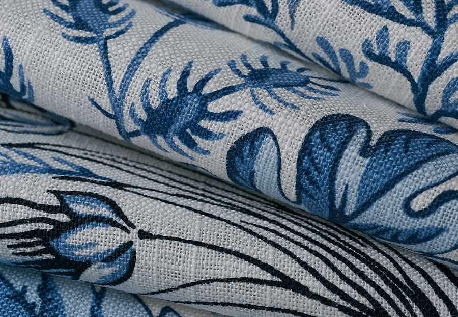 Ткань Fabricut French General Vignettes Indigo Gardinier/Indigo