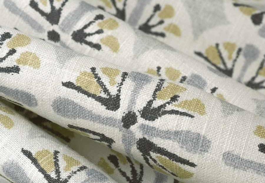 Ткань Fabricut Lemieux Material Archive Heirloom Neutrals Montauban/Arctic