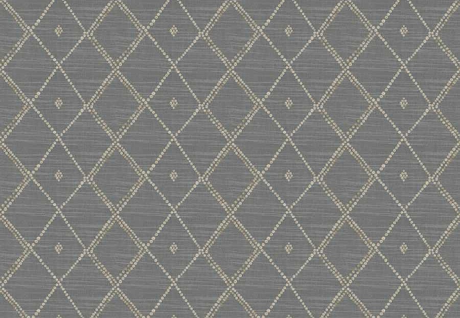 Ткань Fabricut Lemieux Material Archive Atelier Ink Brunoy/Zinc