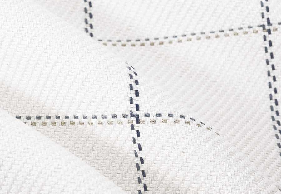 Ткань Fabricut Checks&Stripes Avalon Lane Skeena/Slate
