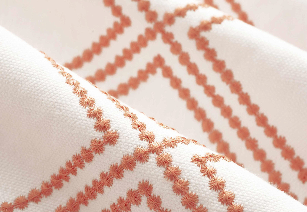 Ткань Trend Echo Citrus/Coral 05151/Coral