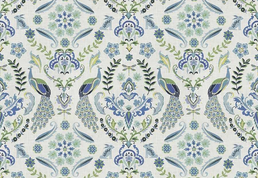 Ткань Trend Echo Indigo/Sky 05132/Ocean