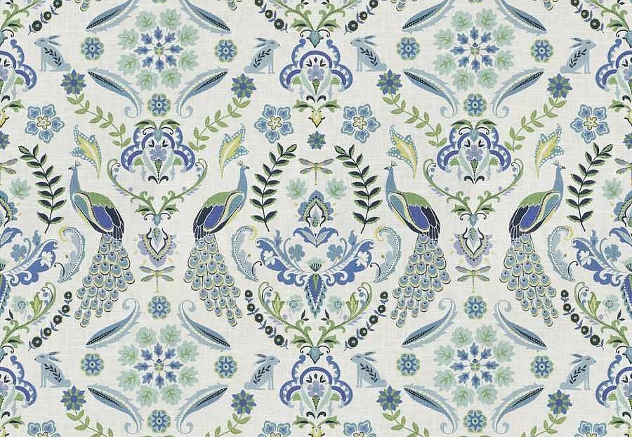 Ткань Trend Echo Indigo/Sky 05132/Ocean