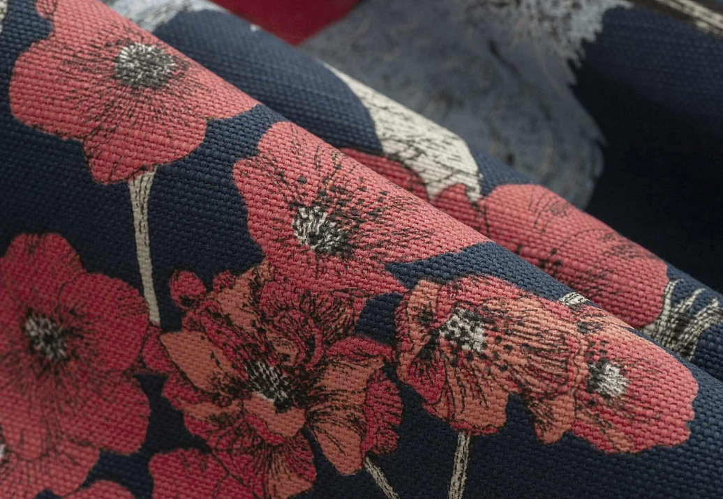 Ткань Trend Echo Indigo/Sky 05131/IndigoMulti