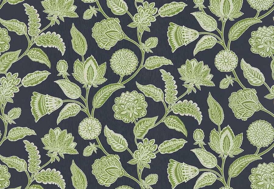 Ткань Trend Echo Indigo/Sky 05133/NavyGreen