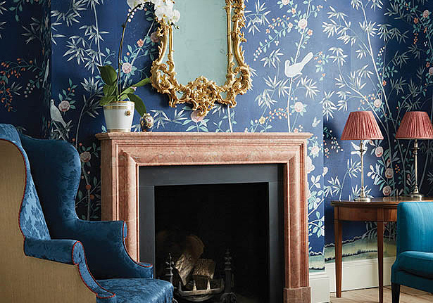 Обои De Gournay Chinoiserie Portman/C-083