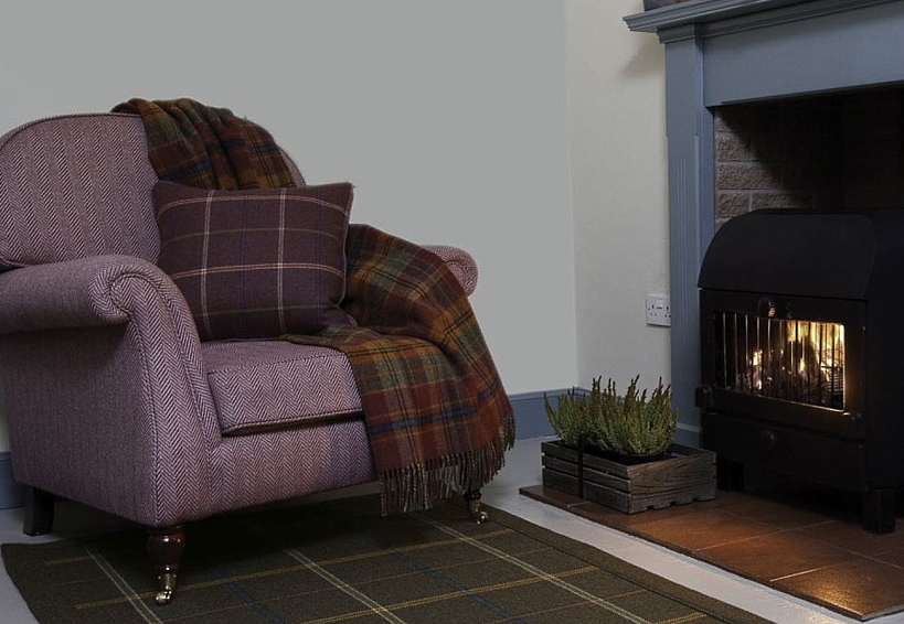 Ткань Johnstons of Elgin Caledonia Collection Golspie/Heather