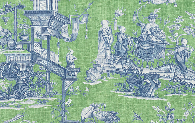Американская ткань Thibaut, коллекция Dynasty, артикул F975467