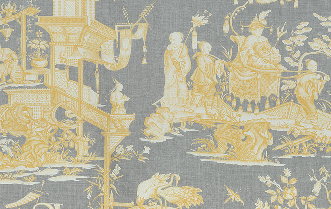 Американская ткань Thibaut, коллекция Dynasty, артикул F975470