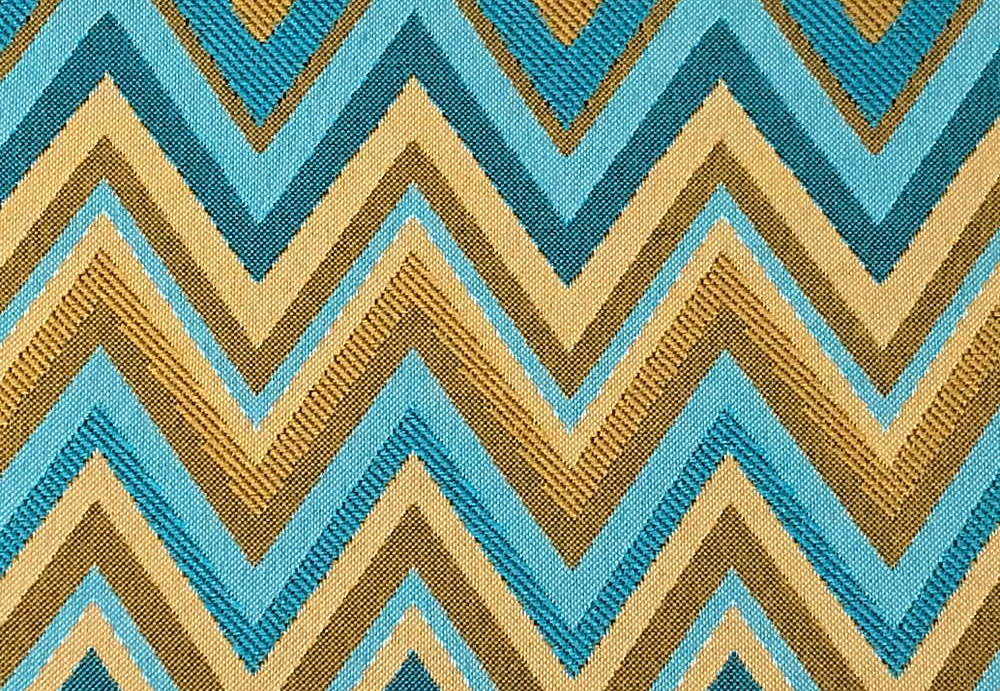 Ткань Galleria Arben Ornament Ostro/892-Turquoise-ochre