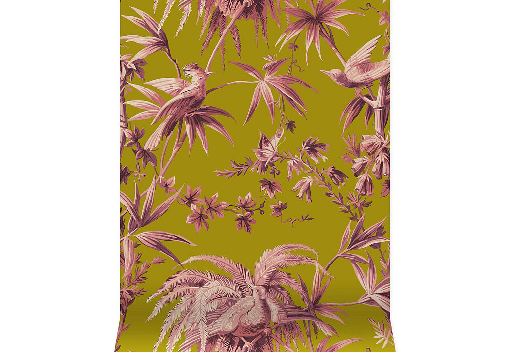 Обои House Of Hackney WII Newness 2018 Aurora/Chartreuse