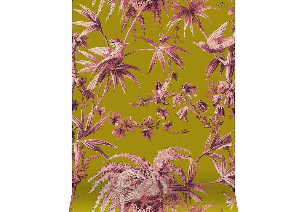 Обои House Of Hackney WII Newness 2018 Aurora/Chartreuse