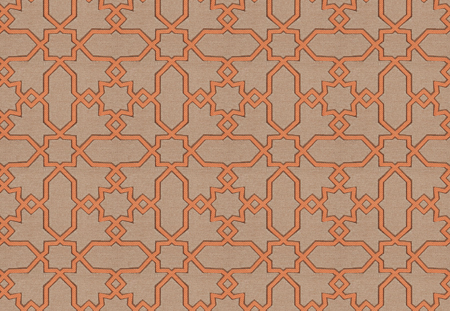 Ткань Fabricut Expressions Vol.V Cayenne Remora/Cayenne