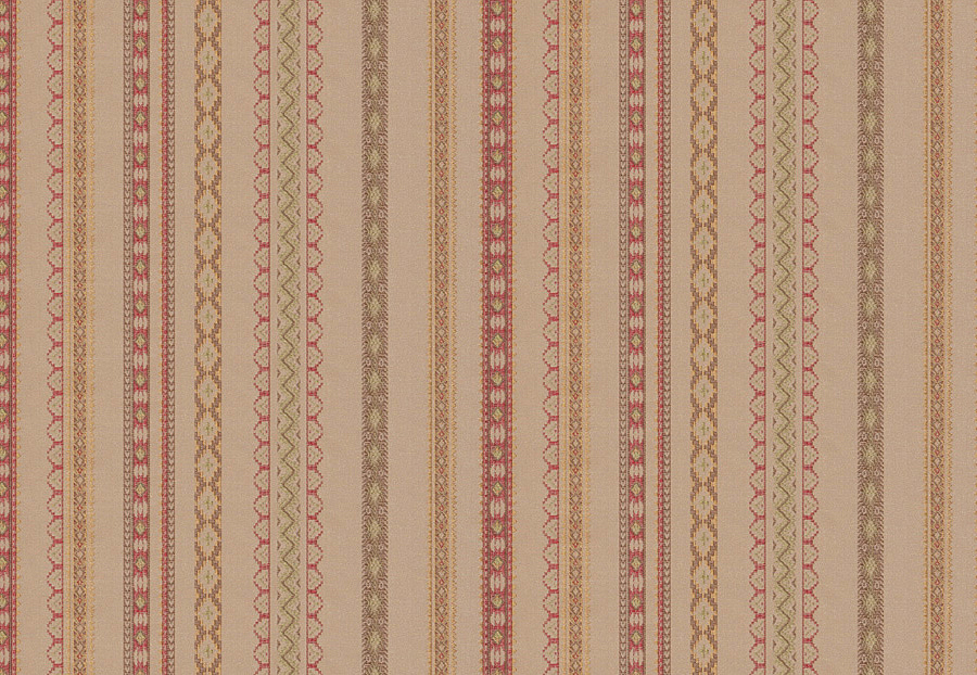 Ткань Fabricut Expressions Vol.V Cayenne Cobia stripe/Cayenne
