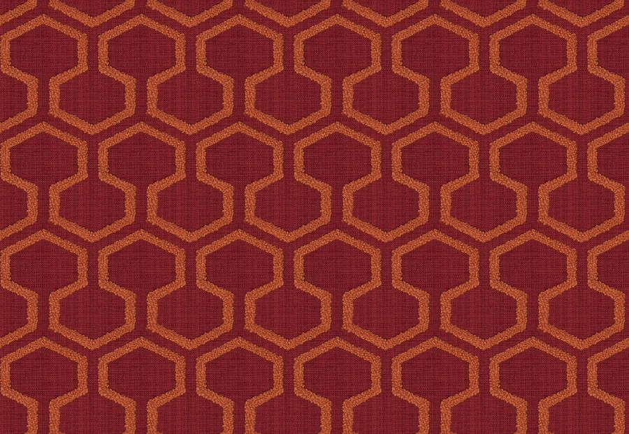 Ткань Fabricut Expressions Vol.V Cayenne Elver geo/Cayenne