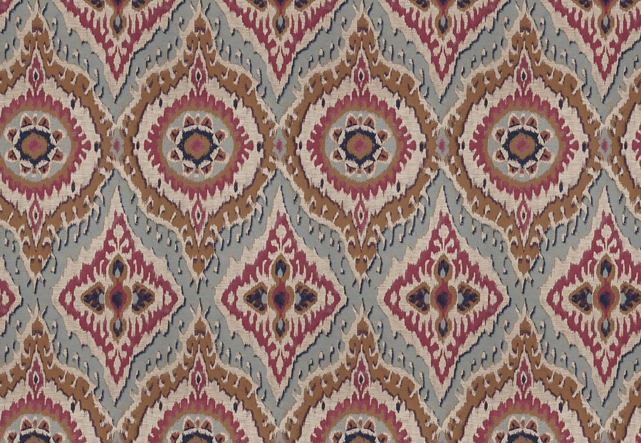 Ткань Fabricut Expressions Vol.V Cayenne Trevally/Raspberry