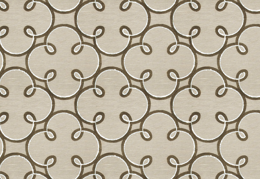 Ткань Fabricut Inspirations Vol.VI Linen Sugarplum/Taupe
