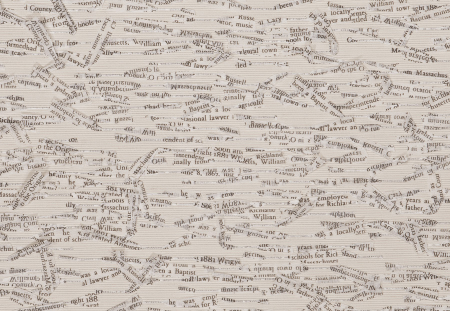 Ткань Fabricut Modern Nuances Vol.II Oyster Read all about it/Newsprint