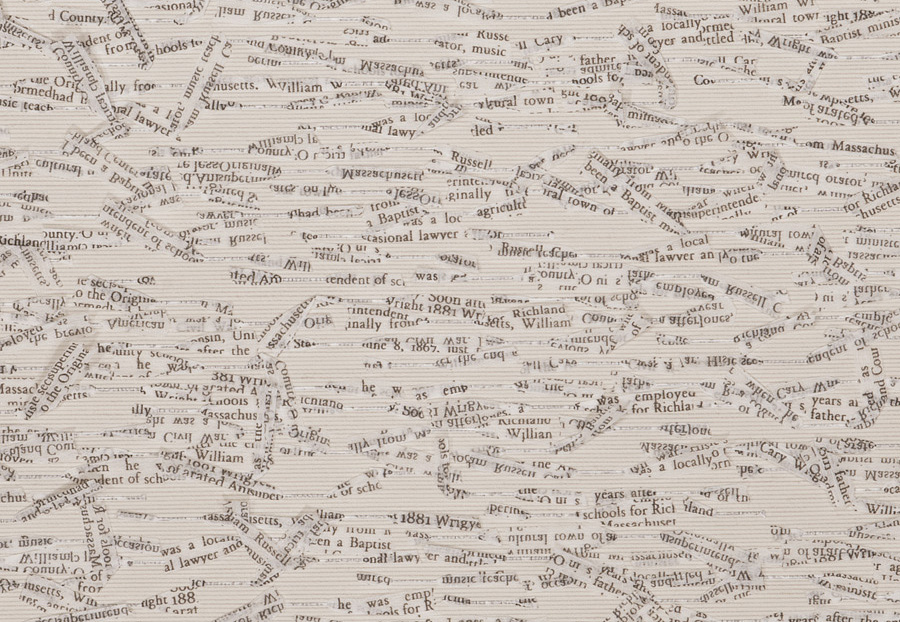 Ткань Fabricut Modern Nuances Vol.II Oyster Read all about it/Newsprint