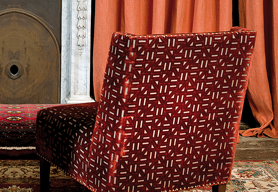 Ткань Aldeco Dream Catcher Miter Jacquard Velvet/7