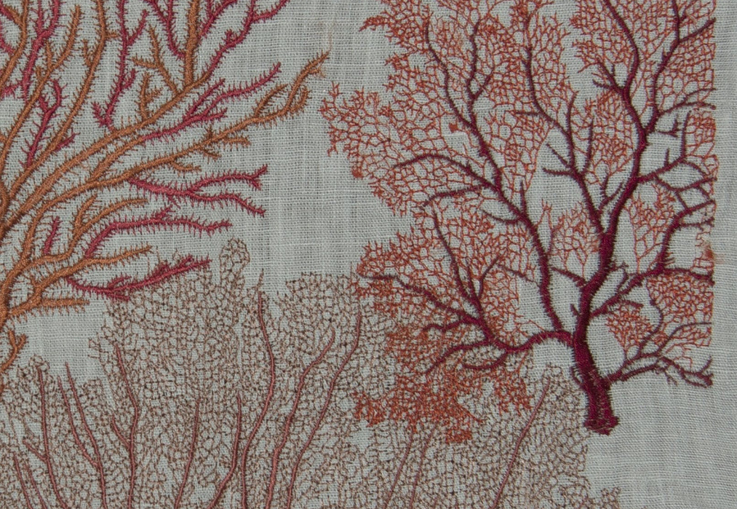Ткань Lizzo Mare Corail Corail/02