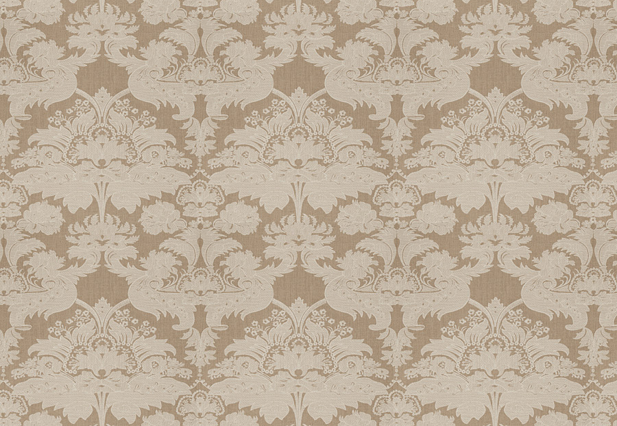Ткань Stroheim Ambiance Cameo Civray Damask/Linen