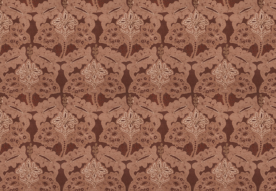 Ткань Stroheim Ambiance II Thistle Mezen/Rust