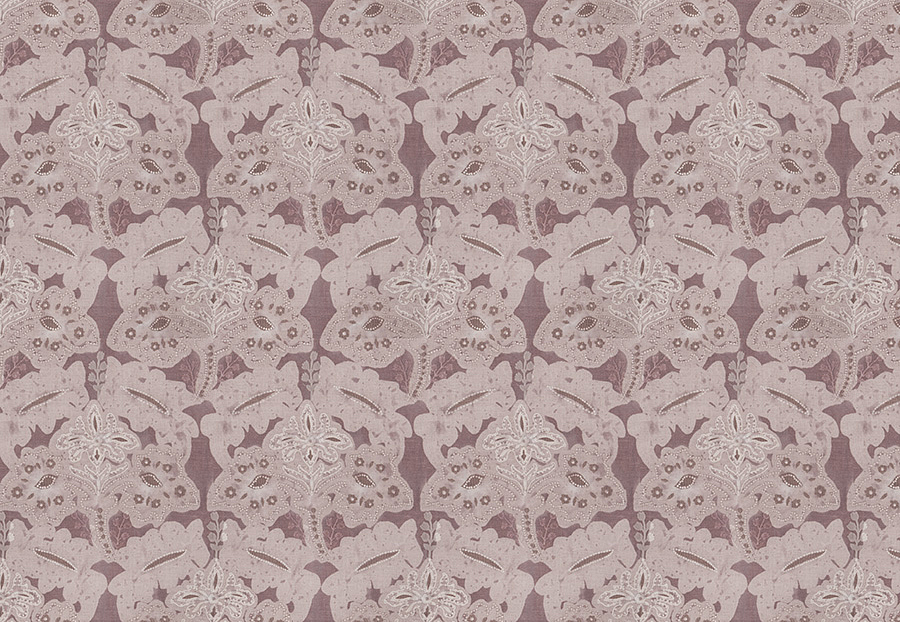 Ткань Stroheim Ambiance II Thistle Mezen/Cherry blossom