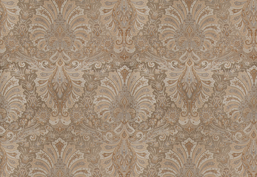 Ткань Stroheim Palace Silk Seaglass Calvert paisley/Pumice