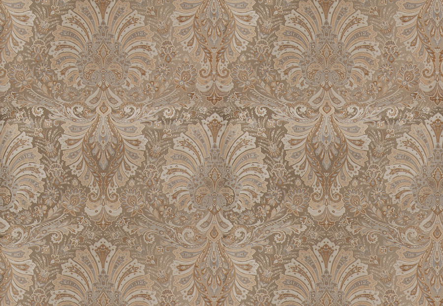 Ткань Stroheim Palace Silk Seaglass Calvert paisley/Pumice