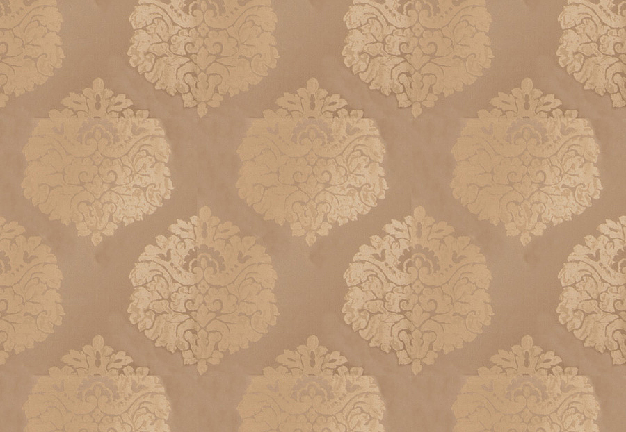 Ткань Stroheim Palace Silk Seaglass Fielding medallion/Moonstone