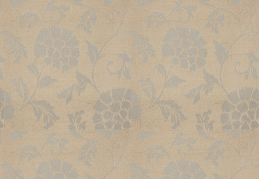 Ткань Stroheim Palace Silk Seaglass Asquith trail/Blue silver