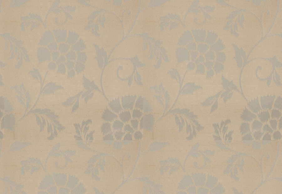 Ткань Stroheim Palace Silk Seaglass Asquith trail/Blue silver