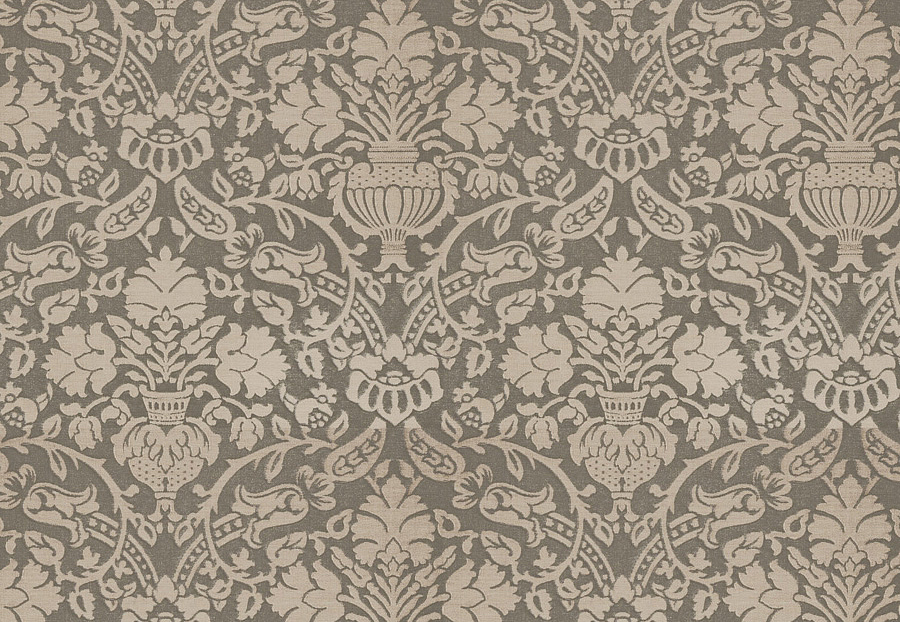 Ткань Stroheim Palace Silk Seaglass Baring Damask/Seaside