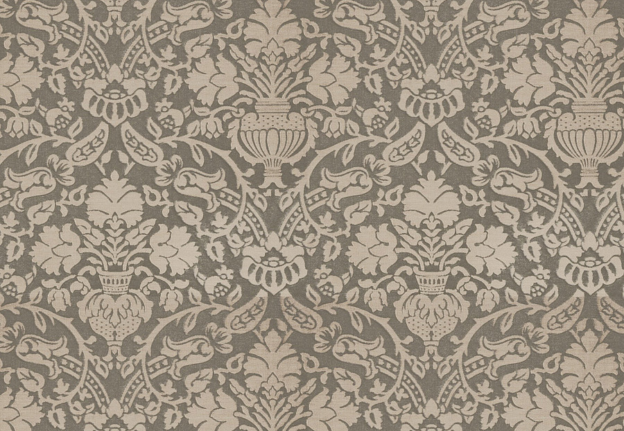 Ткань Stroheim Palace Silk Seaglass Baring Damask/Seaside