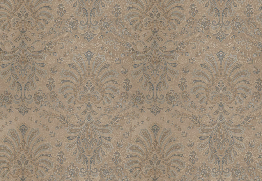 Ткань Stroheim Palace Silk Seaglass Calvert paisley/Azure