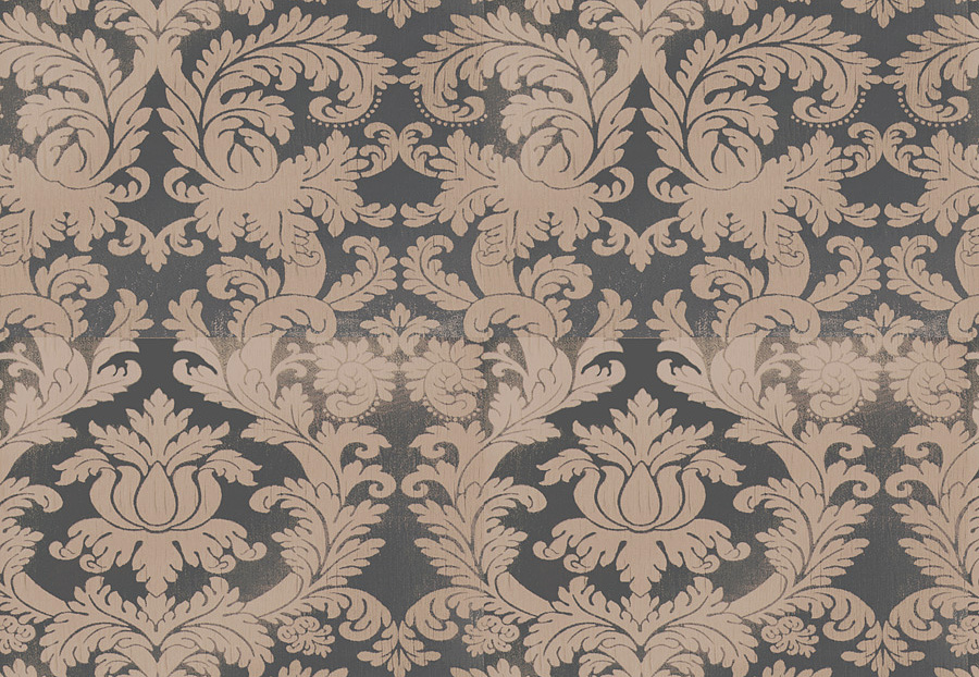 Ткань Stroheim Palace Silk Seaglass Pierrepont Damask/Azure