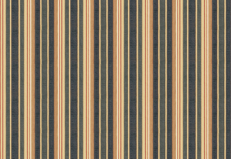 Ткань Stroheim Palace Silk Seaglass Fitzroy stripe/Azure