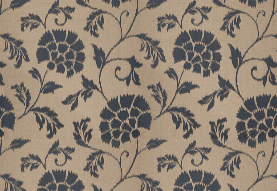 Ткань Stroheim Palace Silk Seaglass Asquith trail/Sapphire