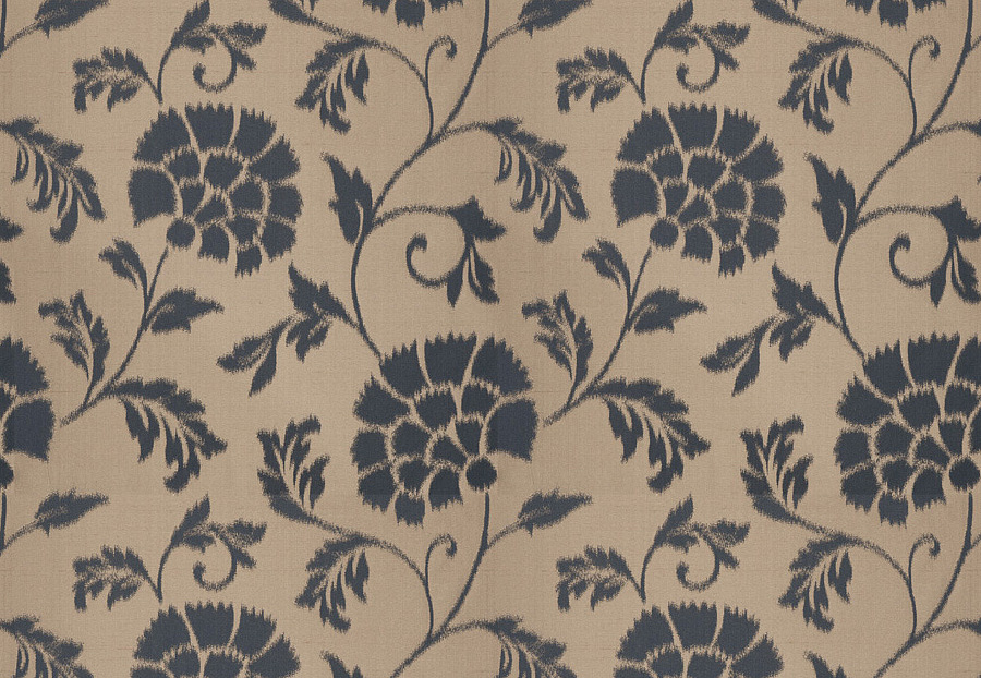 Ткань Stroheim Palace Silk Seaglass Asquith trail/Sapphire