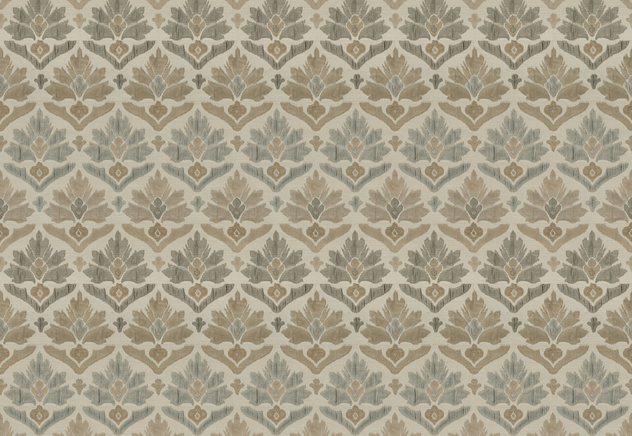 Ткань Stroheim Rhapsody Shadow Gamba Damask/Nougat