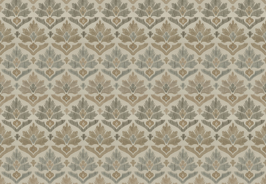 Ткань Stroheim Rhapsody Shadow Gamba Damask/Nougat