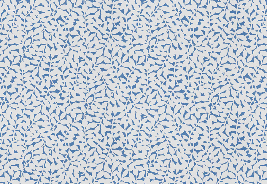Ткань Stroheim Small Prints Mathilda/Blue & white