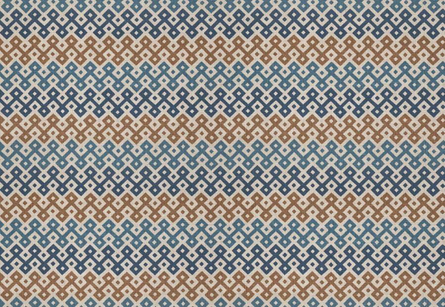 Ткань Stroheim Small Prints Risha/Blue spruce