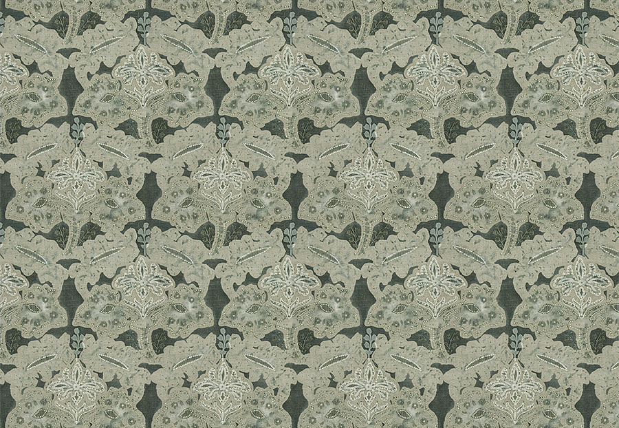 Ткань Stroheim Ambiance 2 Juniper Mezen/Viridian