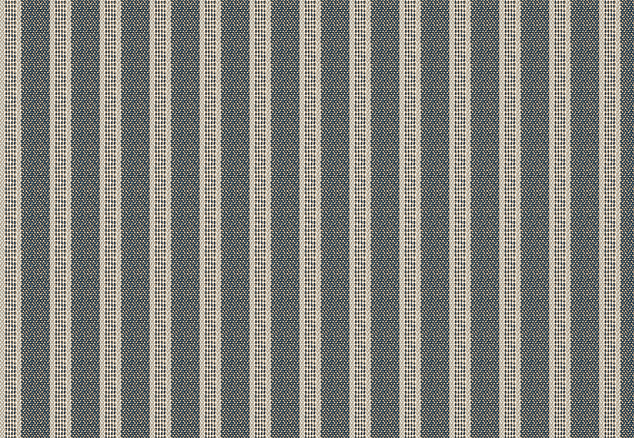 Ткань Stroheim Ambiance 2 Juniper Siret stripe/Ink