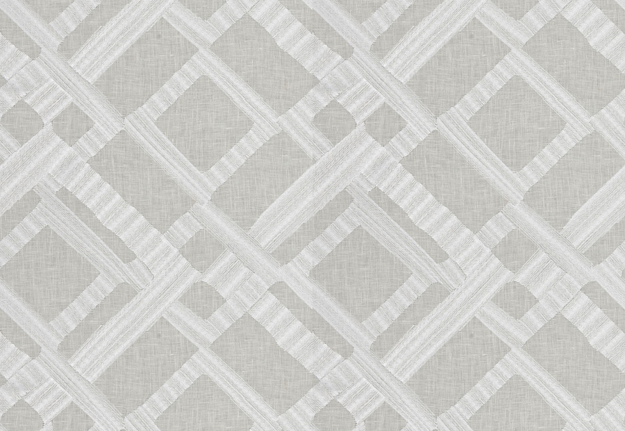Ткань Stroheim Black And White Cederberg/Ivory