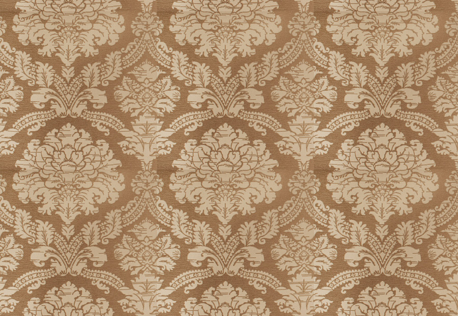 Ткань Stroheim Palace Silks Amber Glow Villiers Damask/Nude