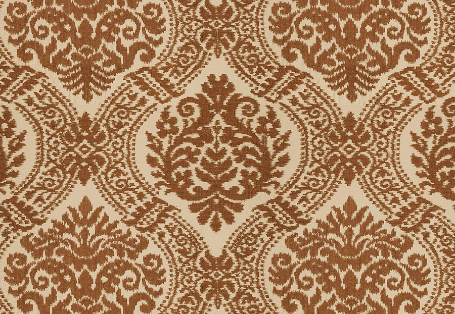 Ткань Stroheim Palace Silks Amber Glow Lowry frame/Sienna